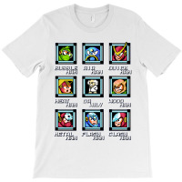 Nes Retro Video Game Mega Man Bosses Duvet Shirt Mug Sweater T-shirt | Artistshot