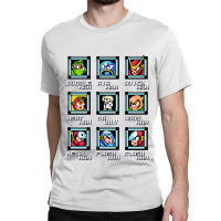 Nes Retro Video Game Mega Man Bosses Duvet Shirt Mug Sweater Classic T-shirt | Artistshot