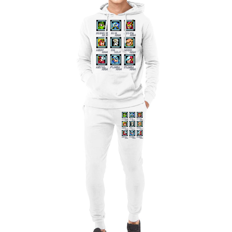 Nes Retro Video Game Mega Man Bosses Duvet Shirt Mug Sweater Hoodie & Jogger set by CAROLEEGRAY | Artistshot