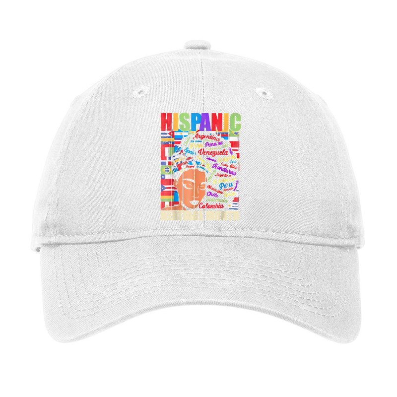 Hispanic Heritage Month Latin Country Flags T Shirt Adjustable Cap by cm-arts | Artistshot