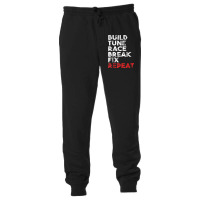 Build Tune Race Break Fix Repeat  Gift Men Car Unisex Jogger | Artistshot