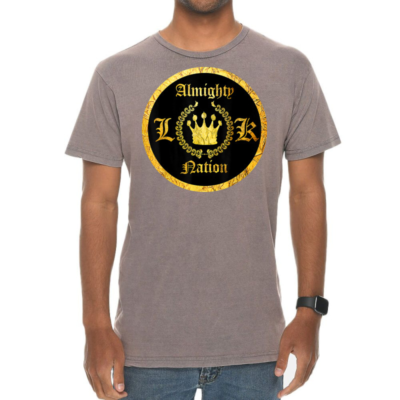 Almighty Lk Nation Latin Kings T Shirt Vintage T-Shirt by cm-arts | Artistshot