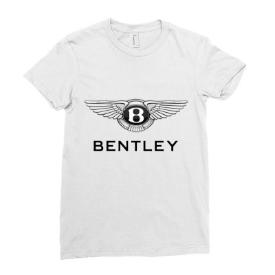 Bentley Logo Ladies Fitted T-shirt Designed By Polinnugraha