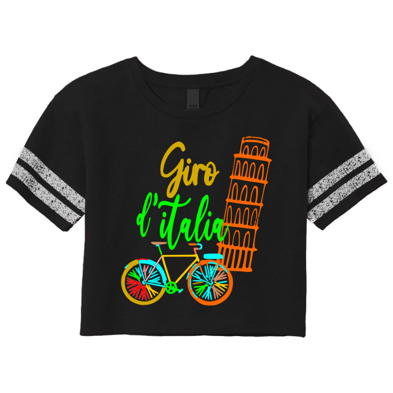 Giro D_italia- Cycling Scorecard Crop Tee by cm-arts | Artistshot