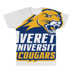 averett university cougar All Over Men's T-shirt | Artistshot