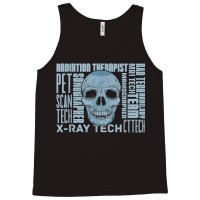 X Ray Tech Skull Skulls Technologist Radiology Technician Tank Top | Artistshot