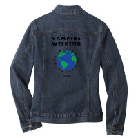 Vampire Weekend Father Of The Bride Ladies Denim Jacket | Artistshot