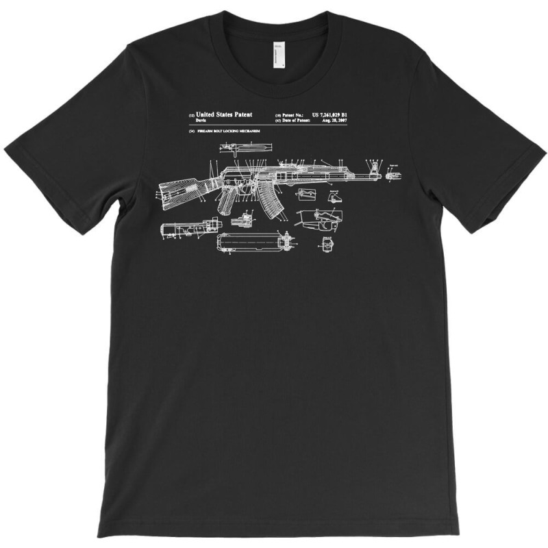 Soviet Kalashnikov Ak 47 Vintage Ussr Russian Rifle Gun Cccp Pullover T-Shirt by cm-arts | Artistshot