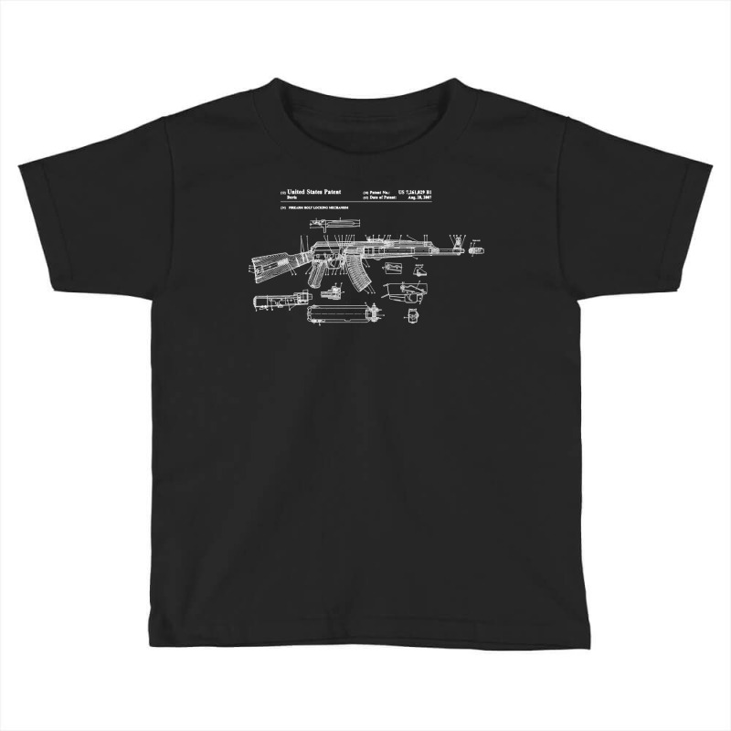 Soviet Kalashnikov Ak 47 Vintage Ussr Russian Rifle Gun Cccp Pullover Toddler T-shirt by cm-arts | Artistshot