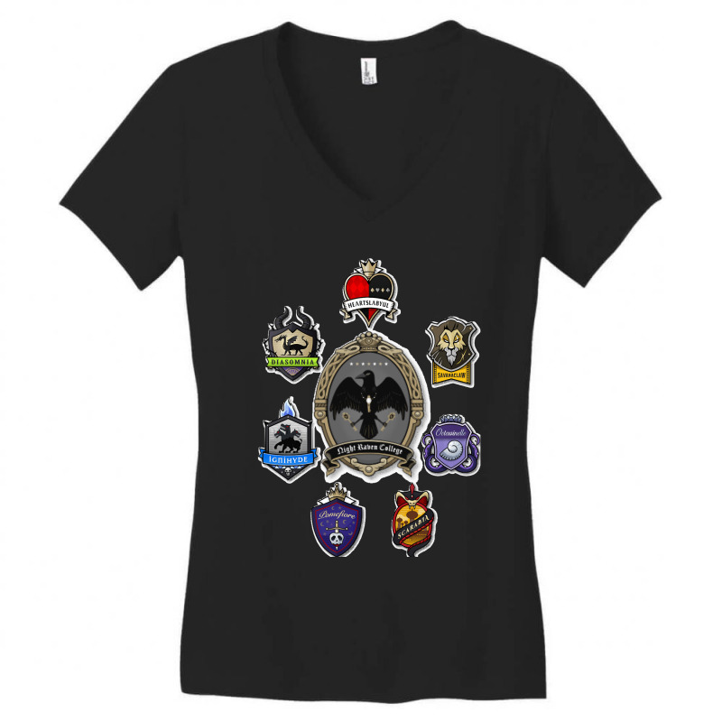 Nine Companions Women's V-Neck T-Shirt by cm-arts | Artistshot