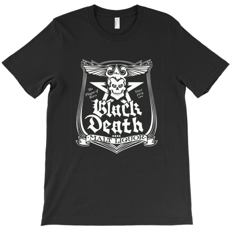 Black Death Malt Liquor T-shirt | Artistshot