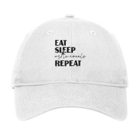 Writing Quill Novel Writer & Published Author Eat Sleep T Shirt Adjustable Cap | Artistshot