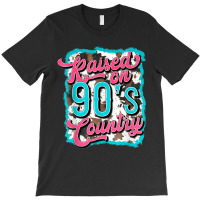 Raised On 90's Country Vintage Cow Look T-shirt | Artistshot