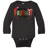 Cute Christmas Design With Lights Reindeer Santa Hat Singer Long Sleeve Baby Bodysuit | Artistshot