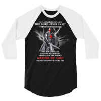 Womens I'm A Warrior Of God The Lord Jesus Is My Commanding Officer V 3/4 Sleeve Shirt | Artistshot