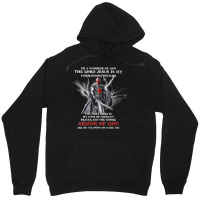 Womens I'm A Warrior Of God The Lord Jesus Is My Commanding Officer V Unisex Hoodie | Artistshot