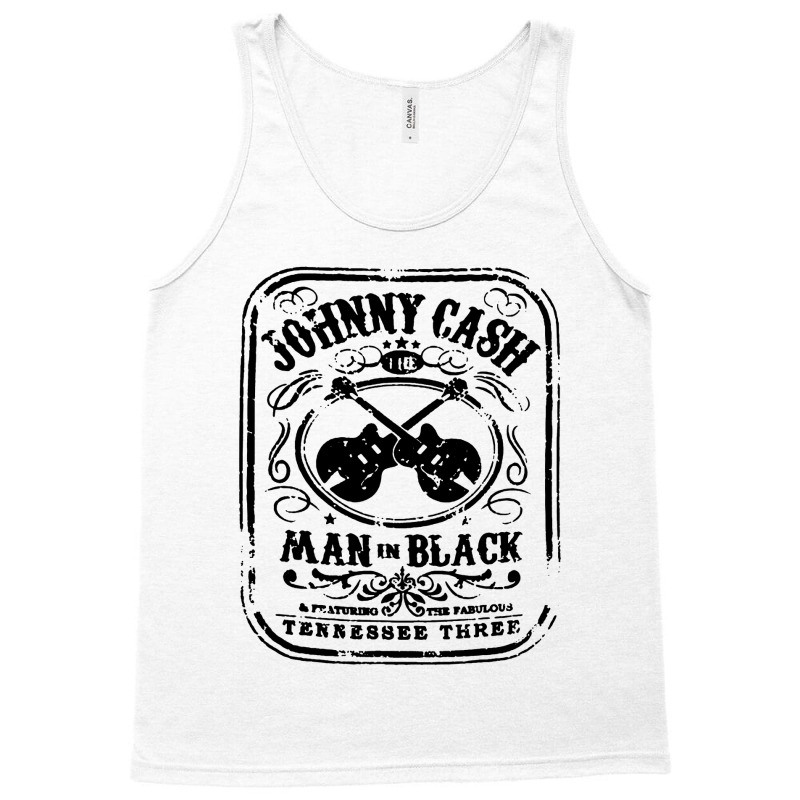 The Man In Black Vintage Songwriter Tank Top | Artistshot