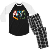 Blood And Ice Cream Men's 3/4 Sleeve Pajama Set | Artistshot