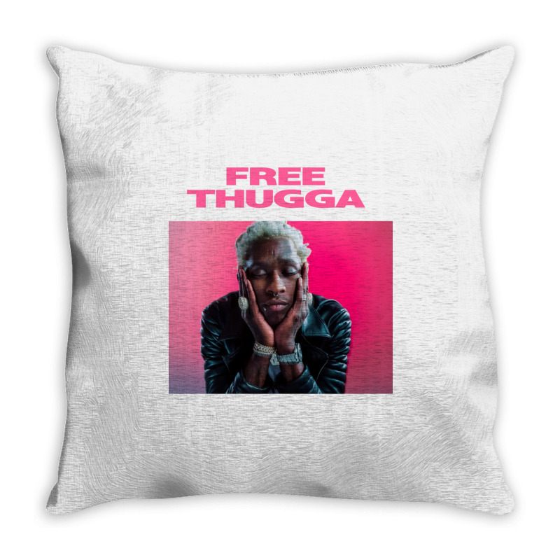 Free Thugga Throw Pillow | Artistshot