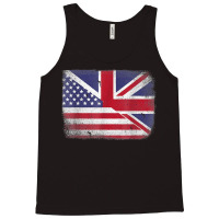 British American Flag Great Britain T Shirt Tank Top | Artistshot