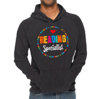 Reading Teacher Literacy Coach Principal Reading Specialist Vintage Hoodie | Artistshot