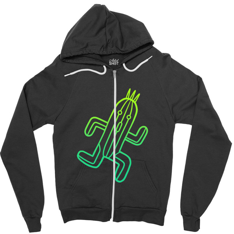 Final Fantasy - Cactuar Zipper Hoodie by cm-arts | Artistshot