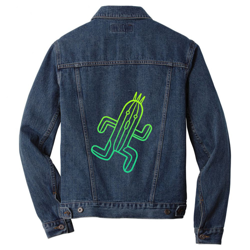 Final Fantasy - Cactuar Men Denim Jacket by cm-arts | Artistshot