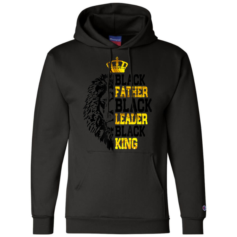 Black Father's Day Champion Hoodie | Artistshot