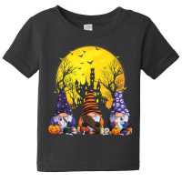 Three Gnomes Happy Halloween Fall Corn Candy Pumpkin Men Baby Tee | Artistshot