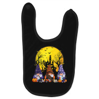 Three Gnomes Happy Halloween Fall Corn Candy Pumpkin Men Baby Bibs | Artistshot