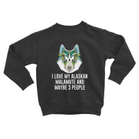 Alaskan Malamute Toddler Sweatshirt | Artistshot