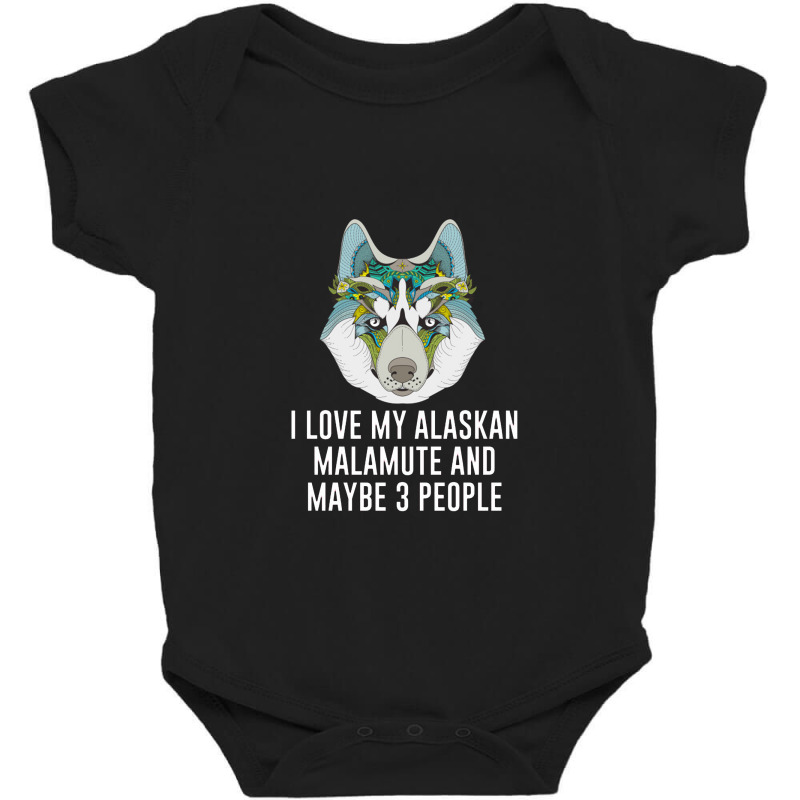 Alaskan Malamute Baby Bodysuit | Artistshot