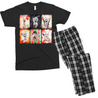 Ads Westie Horror Halloween Men's T-shirt Pajama Set | Artistshot