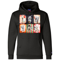 Ads Westie Horror Halloween Champion Hoodie | Artistshot