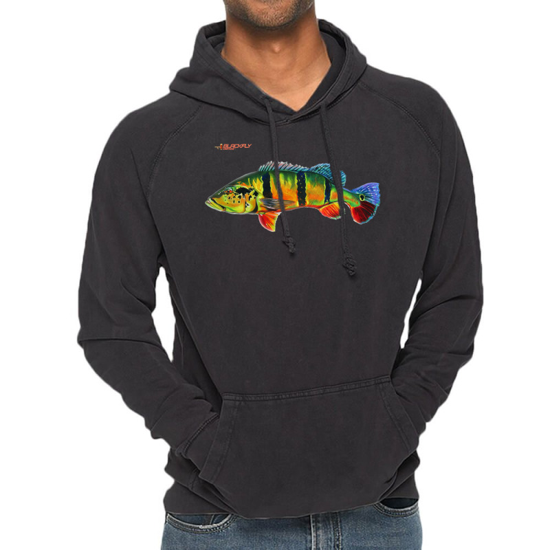 Peacock Bass Fishing Fish Shirts &s By Black Fly Pullover Vintage Hoodie By  Byronacevedo - Artistshot