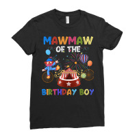 Mawmaw Of The Birthday Boy Ringmaster Circus Birthday Party Ladies Fitted T-shirt | Artistshot