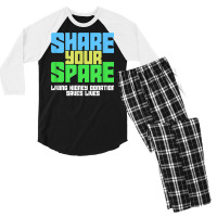 Share Your Spare A Living Kidney Donation And Living Donor T Shirt Men's 3/4 Sleeve Pajama Set | Artistshot