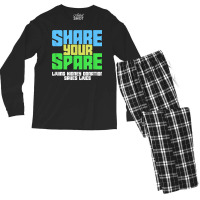 Share Your Spare A Living Kidney Donation And Living Donor T Shirt Men's Long Sleeve Pajama Set | Artistshot