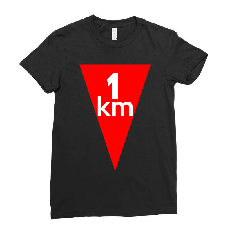 Flamme Rouge Ladies Fitted T-Shirt by cm-arts | Artistshot