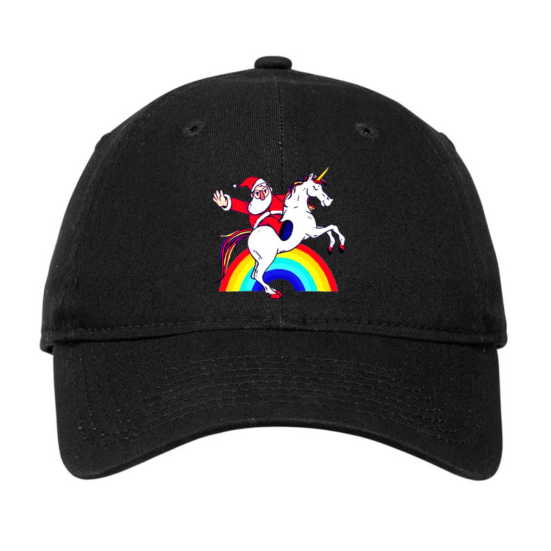 Santa Unicorn Adjustable Cap by cm-arts | Artistshot