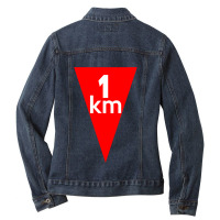 Flamme Rouge Ladies Denim Jacket | Artistshot