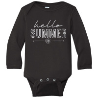 Summer Long Sleeve Baby Bodysuit | Artistshot