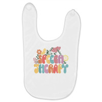 Speech Language Pathologist Speech Therapy Teacher Day T Shirt Baby Bibs | Artistshot