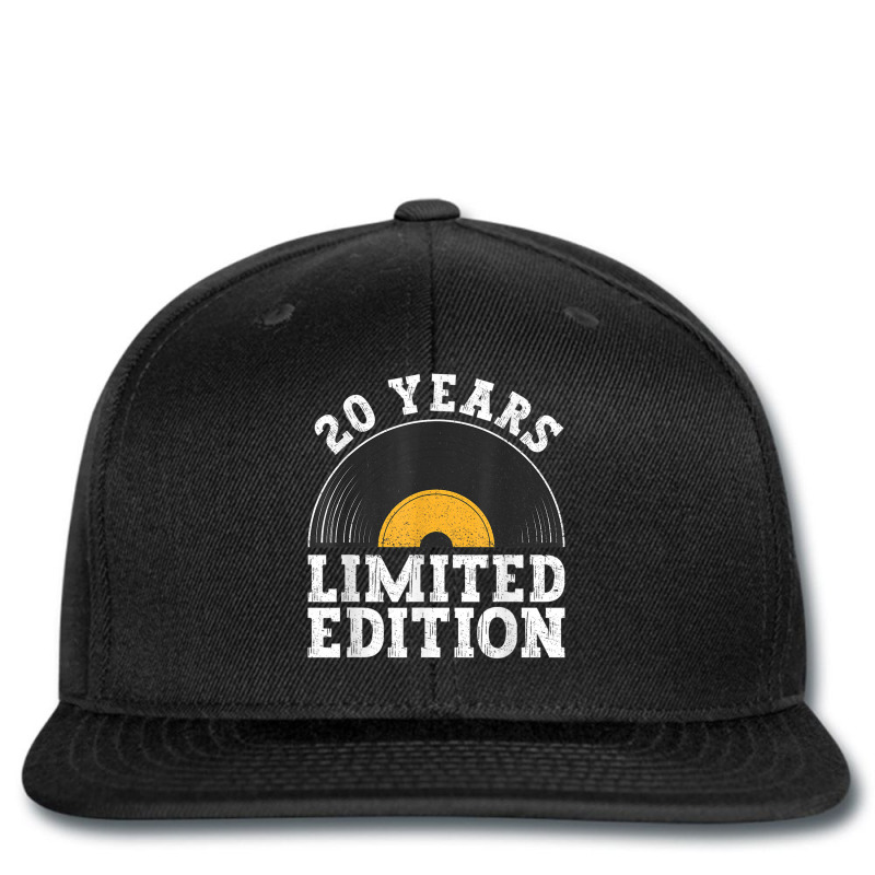 20 Years Limited Edition   Vinyl Records 20th Birthday Printed hat by Color | Artistshot