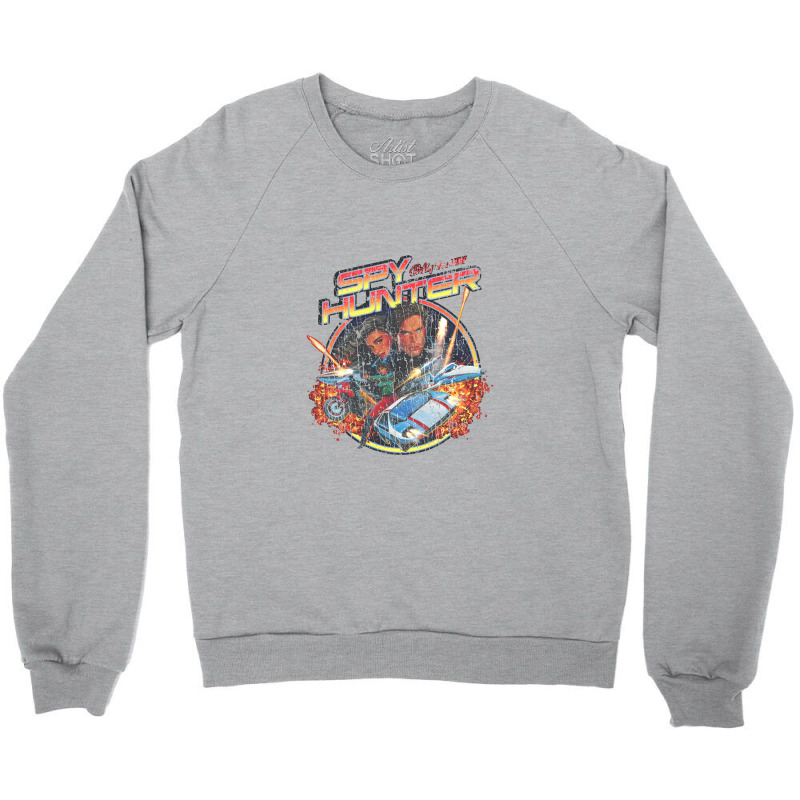 Spy Hunter 1983, Arcade Game Crewneck Sweatshirt by tanahlampang | Artistshot