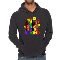 Be Kind Sign Language Vintage Hoodie | Artistshot