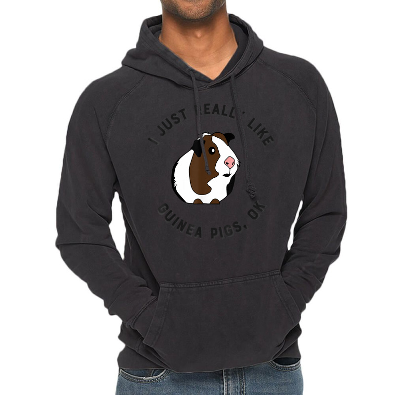 Cute And Funny I Just Really Like Guinea Pigs Ok Tshirt 54 Vintage Hoodie | Artistshot