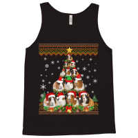 Funny Guinea Pig Christmas Ugly Sweater Christmas Tree Tank Top | Artistshot