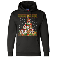 Funny Guinea Pig Christmas Ugly Sweater Christmas Tree Champion Hoodie | Artistshot