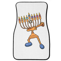 Hanukkah Dabbing Menorah Dab Dance Chanukah Jewish Front Car Mat | Artistshot